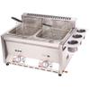 Gastro Fryer Stainless steel 304 Food quality Electronic pulse ignition Non-slip Energy-saving Easy to clean,56x44x35cm view 1