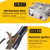 Gastro Fryer Stainless steel 304 Food quality Electronic pulse ignition Non-slip Energy-saving Easy to clean,56x44x35cm view 4