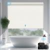 SmartWings Motorized Smart Blinds with Remote, Custom Automatic 100% Blackout Roller Shade Compatible with Alexa/Homekit/Google, Electric Smart Blinds for Indoor Windows, Vinyl Beige view 1