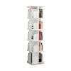 Modern Bookshelf 360 Rotating Bookshelf Simple Bookcase Furniture Decoration Rack Bookcase Multifunctional Bookshelves view 1
