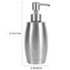 Stainless Steel Soap Dispenser, Countertop Soap Dispenser  350ml Refillable Liquid Soap Dispenser for Kitchen & Bathroom, Leak-Proof Hand Soap Pump Bottle for Lotion, Shampoo, Dish Soap view 2