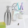 Stainless Steel Soap Dispenser, Countertop Soap Dispenser  350ml Refillable Liquid Soap Dispenser for Kitchen & Bathroom, Leak-Proof Hand Soap Pump Bottle for Lotion, Shampoo, Dish Soap view 3