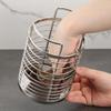 Cabilock Stainless Steel Chopstick Holder Rotating Cutlery Draining Organizer for Kitchen for Classification Space-saving Utensil Holder for Stylish Home Decor view 2