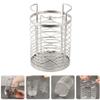 Cabilock Stainless Steel Chopstick Holder Rotating Cutlery Draining Organizer for Kitchen for Classification Space-saving Utensil Holder for Stylish Home Decor view 4