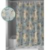 TocaHome Waterproof Shower Curtain Set for Bathroom with Hooks, Vintage Sailing Lighthouse Fish Polyester Fabric Shower Curtains Sets Machine Washable Bath Curtain 72"x72" view 4
