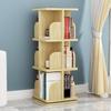 SAAKO Bookshelf Children's Rotating Bookshelf Cultivate Children's Interest in Reading Rack Bookcase Floor-Standing Bookcase view 2