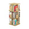 360 Rotating Bookshelf Floor Standing Bookshelf Adult Kids Rack Bookcase Stylish and Beautiful Bookcase Space Saving view 1