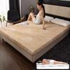 Mattress Topper Queen,10cm/3.9Inch Memory Foam Mattress Topper for Body Support,with Breathable&Removable&Washable Knitted Fabric Cover, Bed Mattress Pad Cooling,Camel,100x190cm view 3