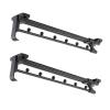Extendable Pull Out Closet Rod - Wardrobe Pull-Out Trousers Rack, Heavy Duty Extendable Pull Out Closet Rod, Sliding Wardrobe Closet Valet Rod, Adjustable Clothing Organizer Holder ( Size : 40 cm/15.7 view 1