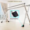 ATYUJKB Clothes Drying Racks for Laundry Foldable, Laundry Room Rack for Hanging Clothes, Clothes Drying Rack Outdoor, Laundry Stand Organizer, Garment Rack Space Saving (200cm/79 in) view 2