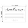 BELATASO Share a Memory or Words of Love, Pack of 50 Cards for Weddings, Showers, Birthdays, Celebration of Life, Funeral, Retirement, Going Away, and Graduation Memories. view 3