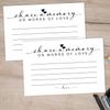BELATASO Share a Memory or Words of Love, Pack of 50 Cards for Weddings, Showers, Birthdays, Celebration of Life, Funeral, Retirement, Going Away, and Graduation Memories. view 4