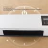 ZJchao Dual Use Wall Mounted Heating Machine, Small Fan Highly Efficient Blows Nature and Hot Air Fan Wide Angles Mobile Mini Hot Fan for Bedroom Living Room Office view 2