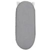 Tabletop Ironing Board, Portable Mini Ironing Board Heat Resistant Foldable Sleeve Cuffs Collars Ironing Table for Home Apartment Hotel Travel (Anti-Scald Silver Cloth) view 3