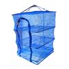 STOBAZA 1Pc Foldable Hanging Drying Rack Mesh Net with Steel Wire Frame Multi-Layer Fish and Vegetable Dryer Basket for Indoor Outdoor Use Lightweight Breathable Style view 1