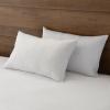 APSMILE Organic 12x20 Feather Down Throw Pillow Inserts Set of 2, 100% Cotton Fabric, Soft Fluffy Rectangle Decorative Pillow Form Core for Sofa, Bed, Couch, Cushion Sham Stuffer view 1