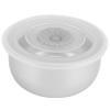 Yosoo Stainless Steel Lunch Box, 4 Grid Portable Box, Food Storage Container, Good Sealing Performance, Includes Spoons and Chopsticks (Four grid lunch box with soup bowl: blue) view 3