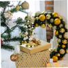Golden Iron Art Crystal Christmas Tree Night Light, Desktop Ornament view 4