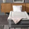 Intex 64021E TruAire Luxury Air Mattress: Fiber-Tech Built-in Electric Pump Multizone Support System 13in Bed Height Twin Size view 2