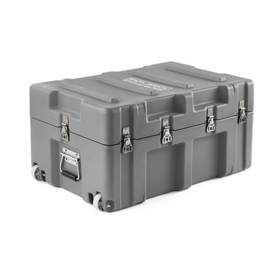 DormCo The Iron Brick Trunk - STRONGEST Trunk - Gray
