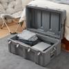 DormCo The Iron Brick Trunk - STRONGEST Trunk - Gray view 3