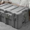DormCo The Iron Brick Trunk - STRONGEST Trunk - Gray view 4