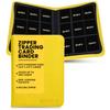 bindrz 9 Pocket Zipper Binder for 360 Sleeved Trading Cards - Side Loading Pockets Album - Archival Safe Material and Compatible with TCG MTG and Sports Collectibles (Yellow) view 1