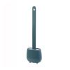 HASMI Toilet Brush Silicone Toilet Brush Household No Dead Corner Toilet Brush Toilet Base Cleaning Brush Cover Box Deep Cleaning (Color : Brass) view 1