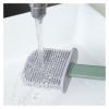 HASMI Toilet Brush Silicone Toilet Brush Household No Dead Corner Toilet Brush Toilet Base Cleaning Brush Cover Box Deep Cleaning (Color : Brass) view 3