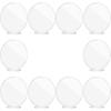 NUOBESTY 10pcs Blank Acrylic Place Cards for Wedding Seating Display Signs Holders for Events Parties and Decorations view 1