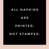 A Little Pumpkin Is On It's Way- Girl Fall, Baby Shower- Pink Pumpkin Gold Dinner Napkins- Set of 25 view 2