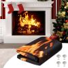 CADARA Magnetic Fireplace Draft Cover, Fireplace Blocker Blanket Stops Heat Loss, Adjustable Fire Place Draft Stopper Save Energy for Indoor Iron Frame 39" W x 32" H view 1