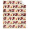 SUPERICH Fire Truck Fleece Throw Blanket - Cozy Flannel Air Conditioning Blanket for Couch, Bed - 80x60 inches - Adult view 2