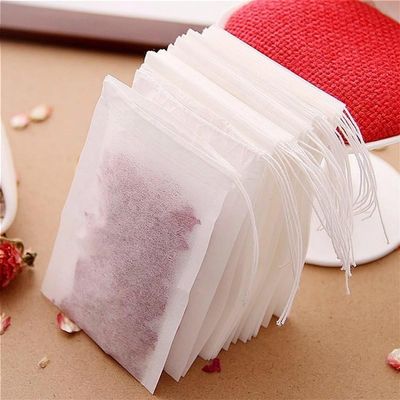 HUFFA DIY Making Milk Teabags Empty Scented Tea Bags with String Heal Seal Filter Paper for Herb Loose Tea Paper Bag Cotton Pouch (Color : 20pcs, Size : 8x10cm)