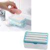 hobbyme Multi-Functional Soap Bubbler Tray Hands-Free Foaming Soap Tray Household Storage Shelf Soap Dish view 2