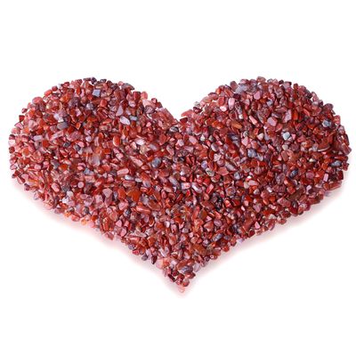 MAIBAOTA Natural Carnelian Crystal Chips Bulk 1 lb Small Tumbled Stones Crushed Crystal Quartz Pieces Decorative Stones for Vase Filler, Bottles, Crafts