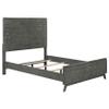 Coaster Home Furnishings Nathan Mid-Century Modern Wood Eastern King Size Panel Bed Frame 60-inch Headboard Grey 224601KE view 1