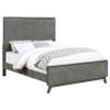 Coaster Home Furnishings Nathan Mid-Century Modern Wood Eastern King Size Panel Bed Frame 60-inch Headboard Grey 224601KE view 4