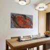 Norval Morrisseau Prints Artist in Union with Mother Earth Poster Posters Art Print Wall Photo Paint Poster Hanging Picture Family Bedroom Decor Gift 08x12inch(20x30cm) view 3