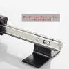 YUGXTH Adjustable Closet Rod, Pull-Out Closet Valet Rod, Length 30-60cm Sliding Clothes Rail, Pull Out Pants Rack, Bearing 35kg(White,61cm/24in) view 4