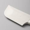 Kai Corporation KAI KITCHEN DH8095 Soft Resin Easy To Scoop Up To Smuds, Soft Spatula, Spatula, Dishwasher Safe, White, Made in Japan view 3