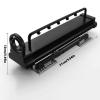 YUGXTH Pull-Out Clothes Rail, Valet Rods for Closets with Double Row Damping Slide Rail, Closet Rod Rack for 30-60CM, Bearing 40kg(31cm/9.84in) view 2