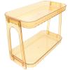Cabilock Toiletry Organizer 2 Tier Bathroom Counter Organizer Modern Cosmetic Box for Bathroom Sink Top view 1