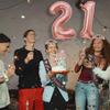 21st Birthday Decorations for Her with Black 21st Birthday Sash and Tiara, Cake Topper and Candles, Number Balloons Rose Gold, 21 Year Old Gifts for Her view 4