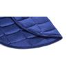 TONGDADA Weighted Lap Blanket 7lbs for Adult,Perfect for Relaxation, Lounging, Napping, Sleeping & Travel,Luxury Minky Weighted Body Blanket,Weighted Throw Blanket-Navy Minky, 29" x 24" view 4