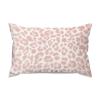 ArogGeld Chinoiserie Blush Pink Leopard Pillow Covers Asian Style Throw Pillow Cover Pink Cheetah Animal Print Farmhouse Pillow Case Cushion Cover Home Decor for Bedroom Living Room Sofa 12x20in view 1