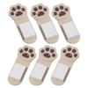 Zerodeko 6pcs Toilet Lid Lifter Pp Seat Cover Cute Travel view 1