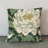 ArogGeld Chinoiserie Honshu Floral Pillow Covers Asian Style Throw Pillow Cover Gray Purple Green Chinoiserie Floral Farmhouse Pillow Case Cushion Cover Home Decor for Couch Sofa Bed Car 18x18in view 2