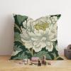 ArogGeld Chinoiserie Honshu Floral Pillow Covers Asian Style Throw Pillow Cover Gray Purple Green Chinoiserie Floral Farmhouse Pillow Case Cushion Cover Home Decor for Couch Sofa Bed Car 18x18in view 4