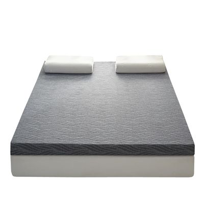 2/3 Inch Twin Matress Topper for Body Support,Memory Foam Mattress Topper King Size,with Removable/Washable Washed Cotton Cover,High Density Soft Foam Mattress Pad Cover,Grey 8cm,Full